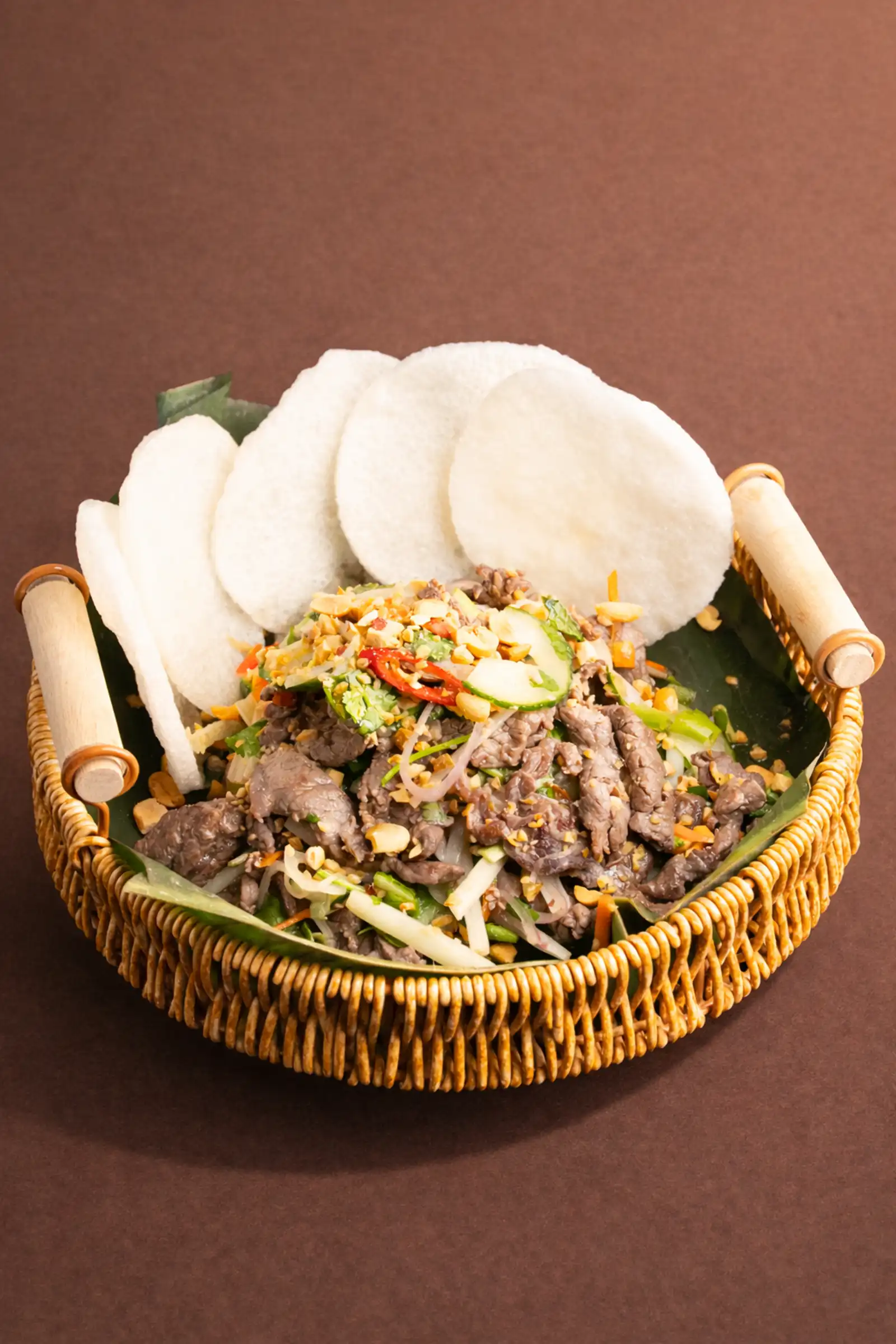 Beef Lotus Root Salad
